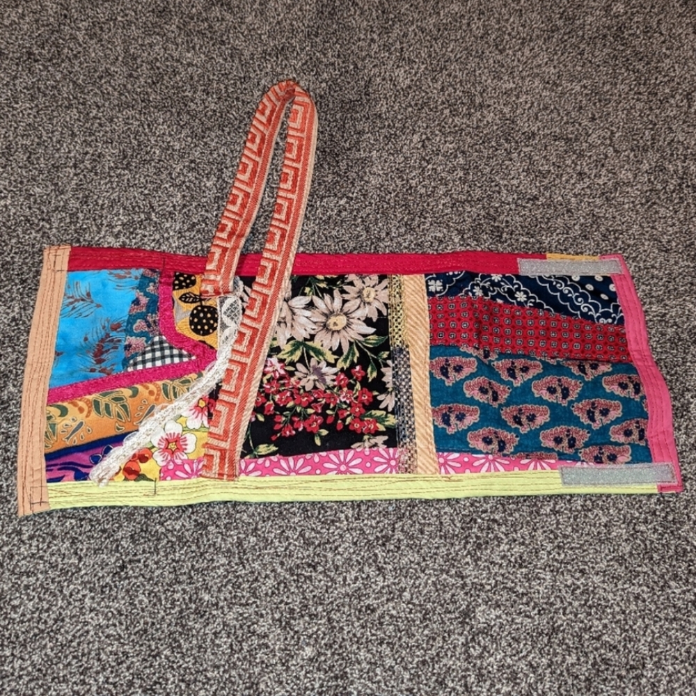 Colorful Patchwork Yoga Mat Bag - Picture 2 of 3